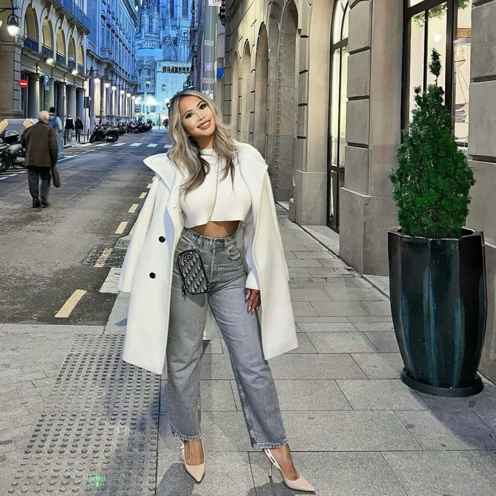 Zara 8 grey denim jeans